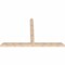 Ekena Millwork Portland Smooth Timber Gable Bracket, Douglas Fir, 96"W x 60"H x 3 1/2"D x 5 1/2"F, 15/12 Pitch GBW096X60X0406POR00SDF - alternate 2